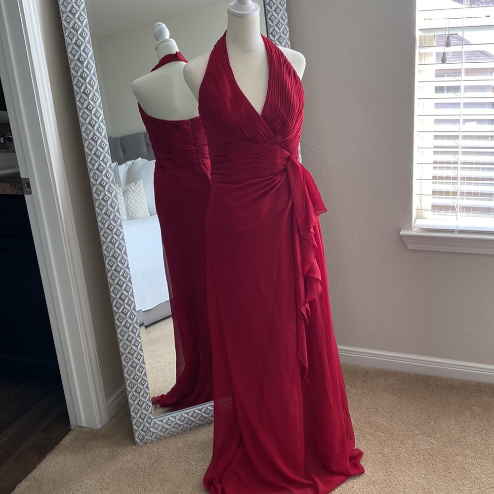 David’s Bridal Halter Dress~NEW WITH TAGS